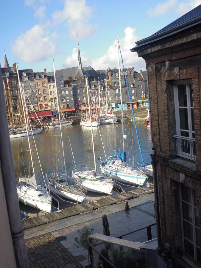 Ferienwohnung Studio Cinema Honfleur Exterior foto